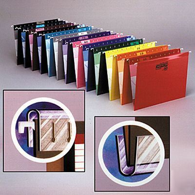Pendaflex 415315ORA hanging folder orange 1/5 tab legal