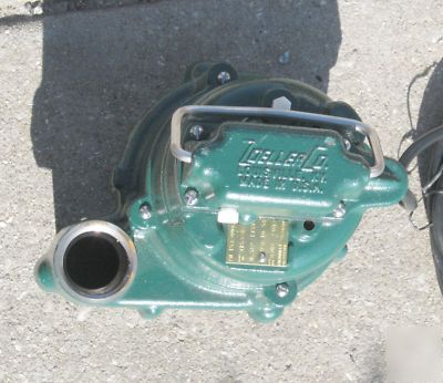 Pump sump effluent dewatering 0.5 hp zoeller N153-b