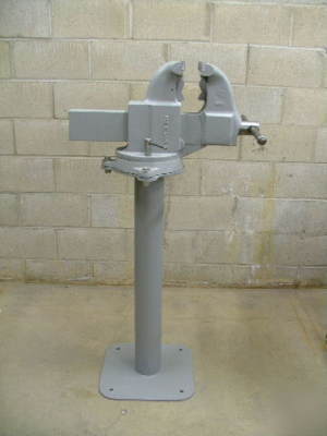 Reed 4CA combination bench & pipe vise jaw width 6