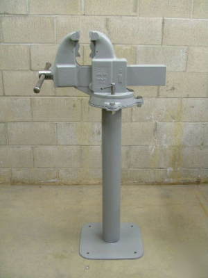 Reed 4CA combination bench & pipe vise jaw width 6