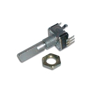 Rotary encoder, panasonic, 30 detent, w push switch (X2