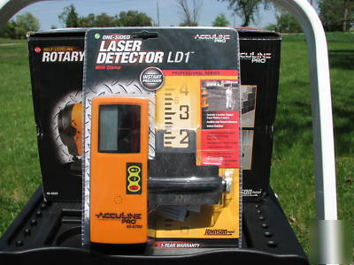 Rotary laser & detector acculine pro 40-6525 & 40-6700 