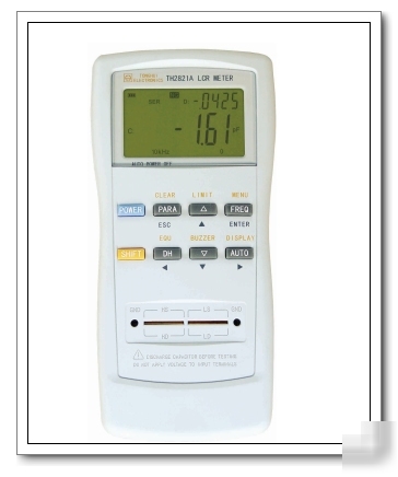 TH2821A lcr rcl lc meter inductance capacitance 10KHZ