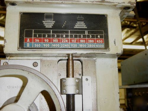 Tos, model fnk 25 vertical milling machine