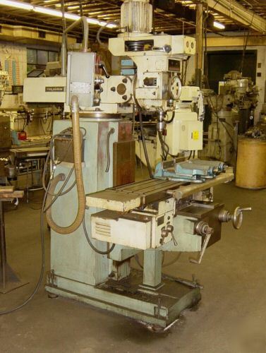 Tos, model fnk 25 vertical milling machine
