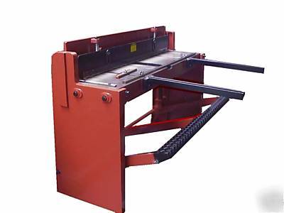 Wns sheet metal treadle guillotine 1320MM x 1.5MM cap 