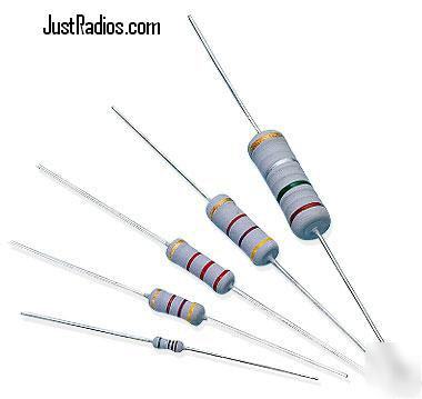 1W 5% metal oxide / carbon film resistor kit : qty=415