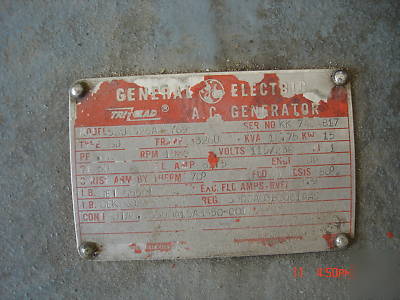 50 hertz rotary phase converter, generator, frequency
