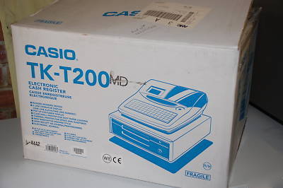 Casio cash register/ machine TKT200 epos tk-T200