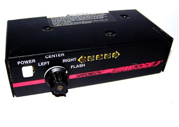 Code 3 arrowstik light bar control head unit mx-7000