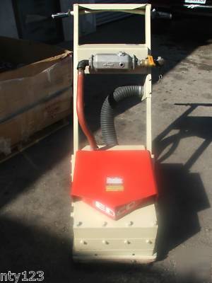 Edco resurface head air power chip deck scabbler CD5