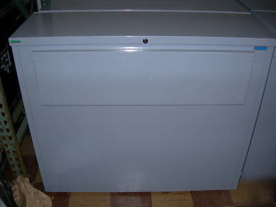 Fireproof flat file and fire safe 2,400 doc. capacity 