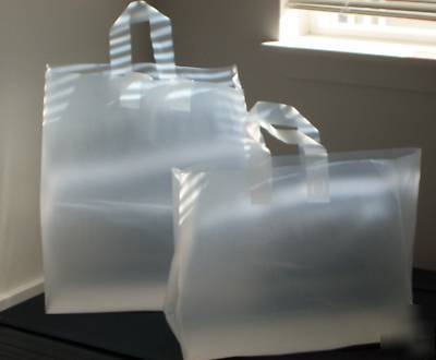Frosty shopping bags 19 x 16 lot of 150 quantity
