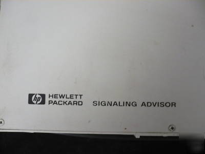 Hp 37907A signaling advisor, *opt.001* 