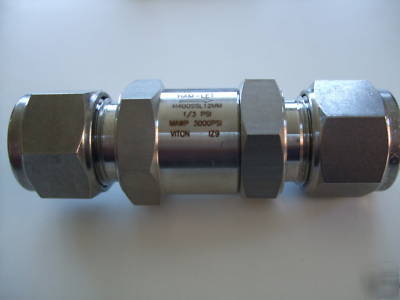 Lpg fluid gasses non return valve ham-let swagelok 12MM