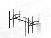 Maco stack 3's, 2 M103 maximum beams & a stacking kit