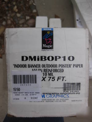 Magic inkjet indoor banner outdoor poster PAPERDMIBOP10