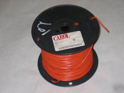 New 16AWG orange mtw machine tool wire 600V pvc QTY500' 