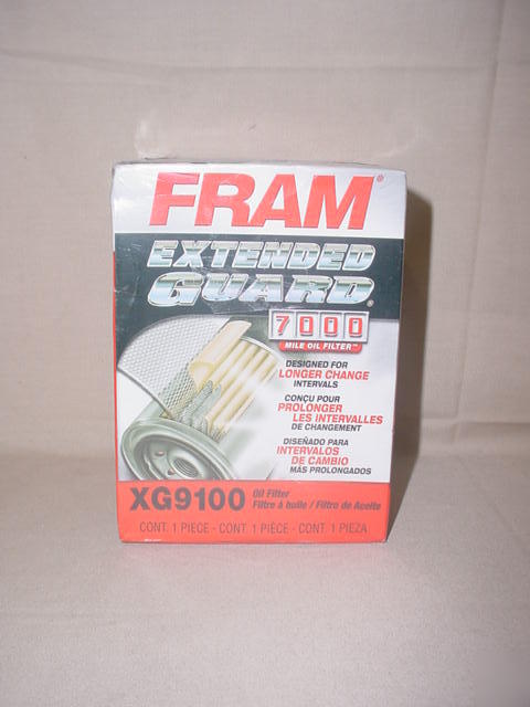 New fram XG9100 extended guard oil filter - 