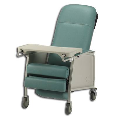 New medical geri patient 3 position recliner chair jade