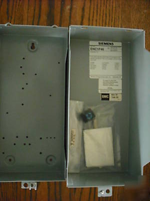 New siemens nema 1 enclosure, ENC1F46, in box