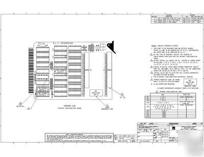 New wj 906646 watkins johnson 13 & 25 card board 