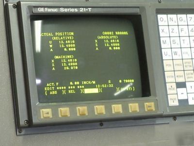 Nice hardinge cobra 42 cnc lathe fanuc 21T control 