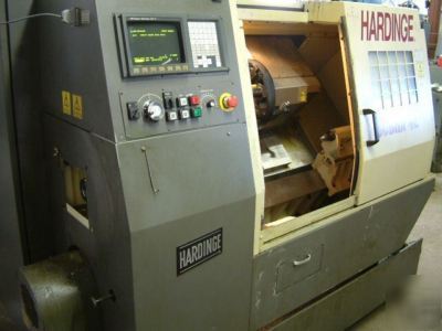 Nice hardinge cobra 42 cnc lathe fanuc 21T control 
