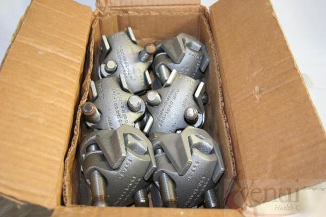 Penn union avt-6 aluminum parallel clamps bx/6