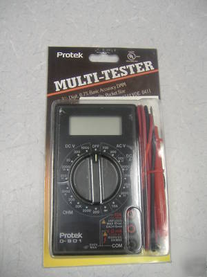 Protek multi tester d-901 volts ac dc current ohms