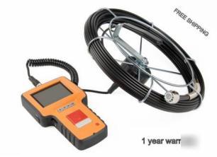 Push camera for pipe and pipeline inspection, sewer