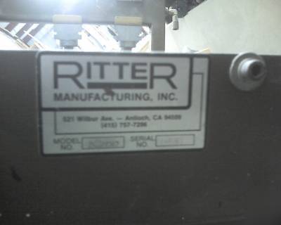 Ritter R200 framing table