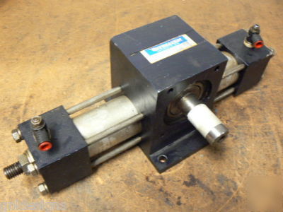 Rotomation A3-90-cw-S75 indexing rotary air actuator 