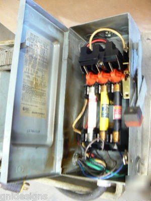 Square d size 0 starter+30A disconnect+transformer assy