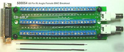 Terminal-shielded cable for vhdci national instruments
