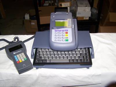 Verifone omni 3300 3MG terminal w/ keyboard 100 & SC542