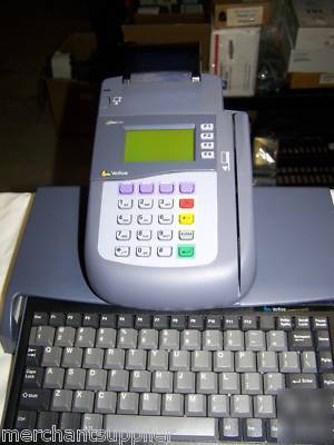 Verifone omni 3300 3MG terminal w/ keyboard 100 & SC542
