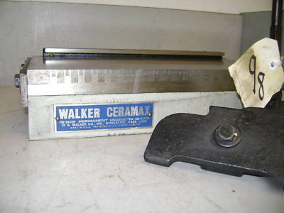 Walker ceramix magnetic chuck surface grinder edm 6X12 