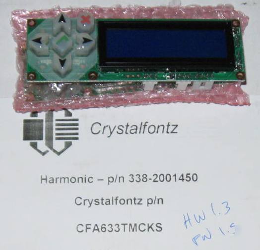 New crystalfontz lcd CFA633TMCKS liquid crystal display 