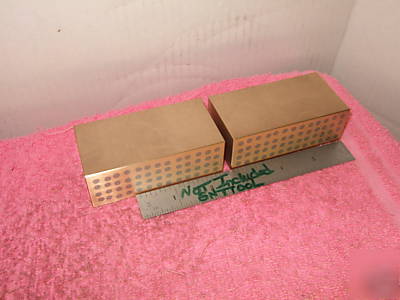Parallels blocks magnetic toolmaker machinist brass 