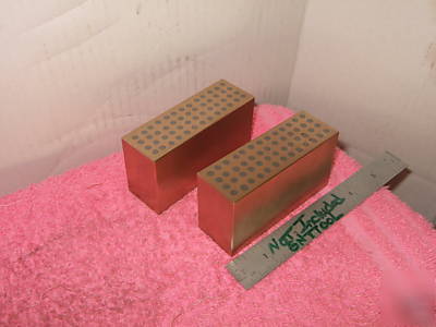 Parallels blocks magnetic toolmaker machinist brass 