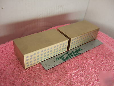Parallels blocks magnetic toolmaker machinist brass 