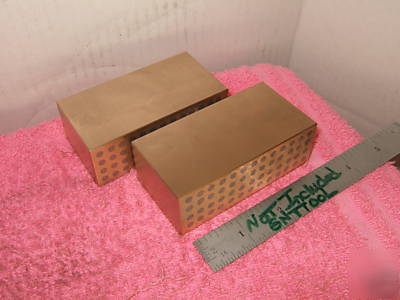 Parallels blocks magnetic toolmaker machinist brass 