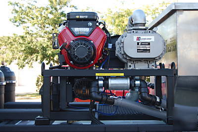 Trailer hot water pressure washer, washers with wash
