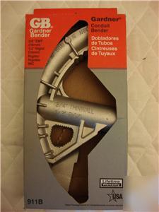 * gardner conduit bender 3/4