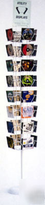 New 1 32 pocket cd floor spinner display rack