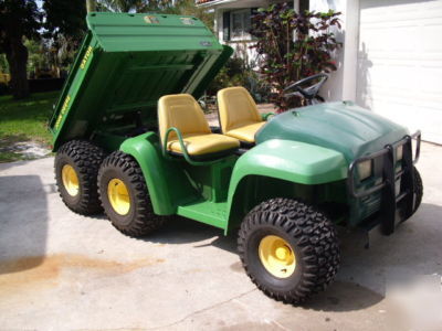 New diesel gator 6X4 w/power dump bed 145 hours since 