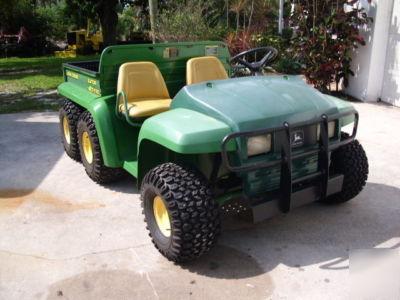 New diesel gator 6X4 w/power dump bed 145 hours since 