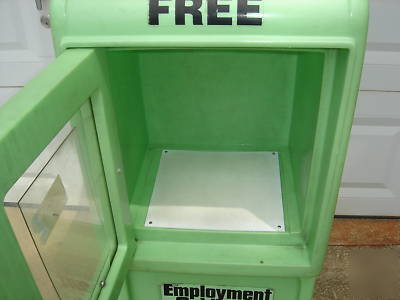 New outdoor rack - spaper magazine publication box