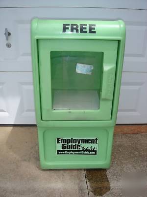 New outdoor rack - spaper magazine publication box